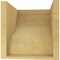 Ekena Millwork 10"W x 10"D x 10"H Wide Garner Rough Cedar Woodgrain TimberThane Corbel, Primed Tan CORUR10X10X10GARRCPR - alternate 4